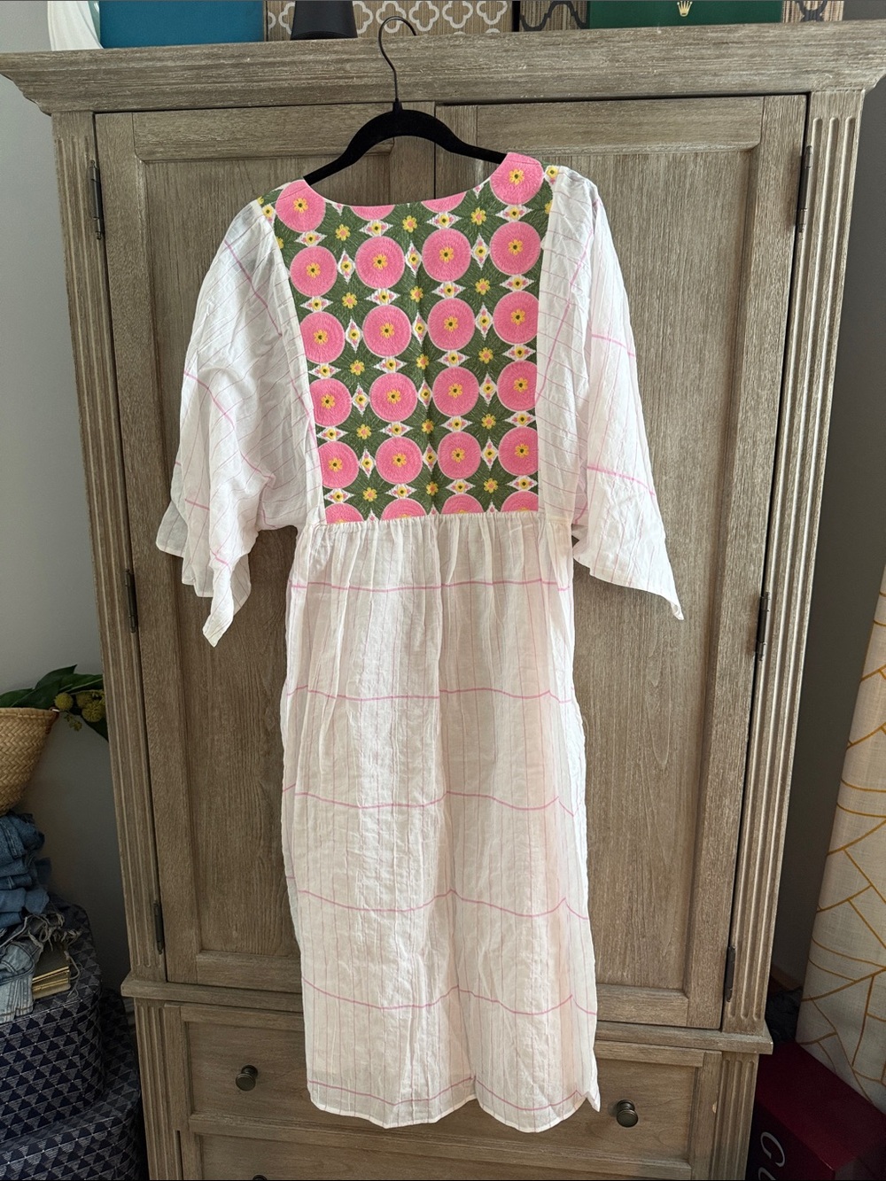 NWOT Tory Burch Embroidered Beach Caftan - Picture 3 of 3